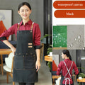 Delantal de cocina barista