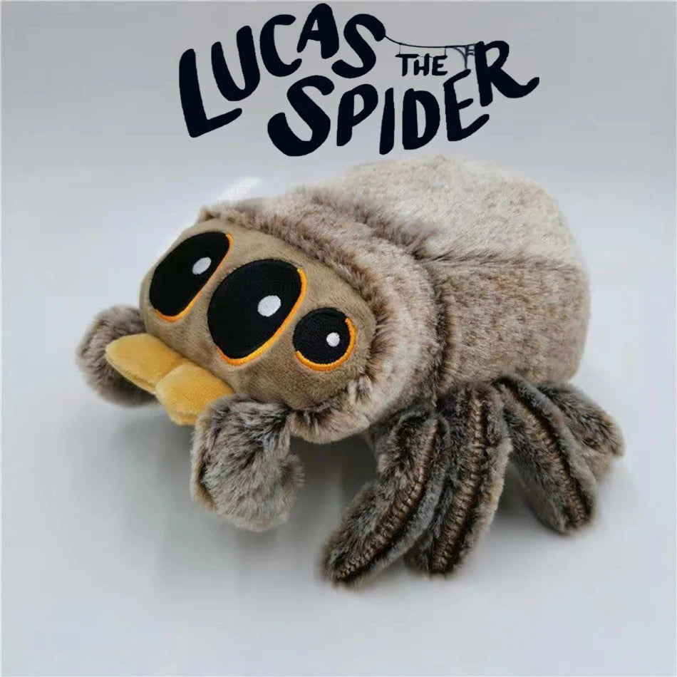 🕷️ Peluche de Araña Negra "Little Lucas" | Suave, Decorativo y Coleccionable
