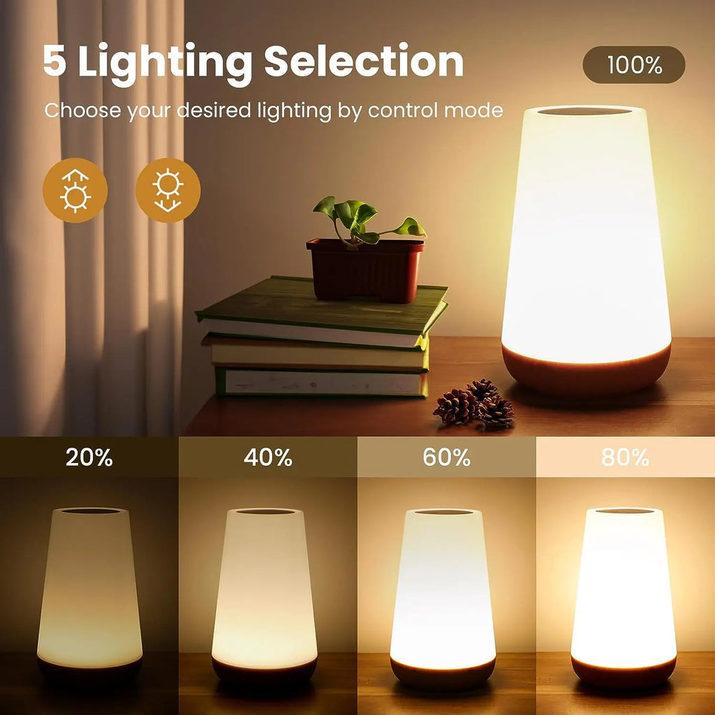 🌈 Lámpara LED Inteligente RGB | Táctil y con Control Remoto