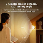 💡 Luz LED con Sensor de Movimiento | Magnética y Recargable