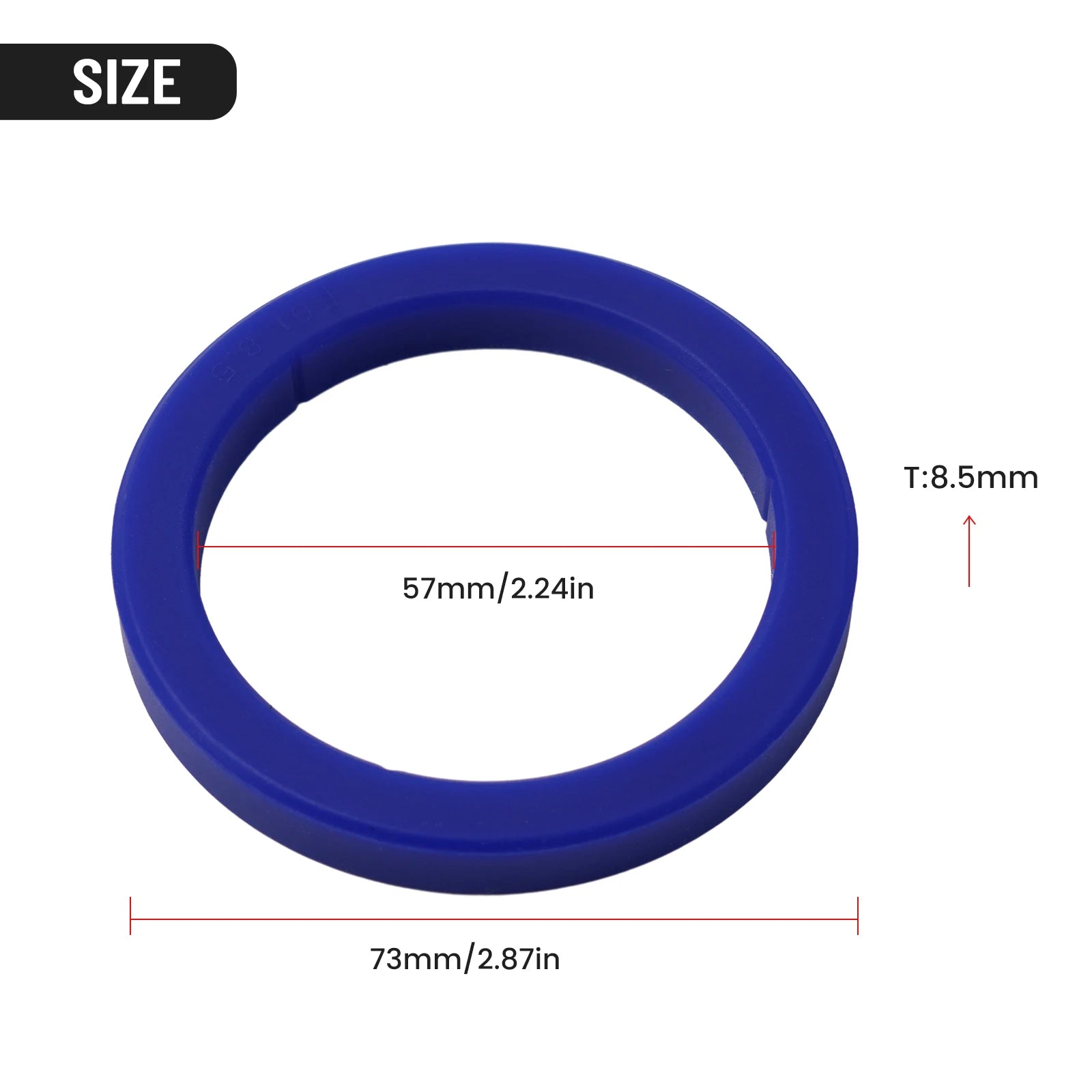 E61 Silicone  Rubber Group  Gasket 8.5mm  Group Head Kit For Gaggia Coffee Machines Lid Sealing Ring Round Shape Washer