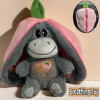 🫏🍓 Peluche Burrito con Luz y Efecto de Respiración | Compañero de Descanso