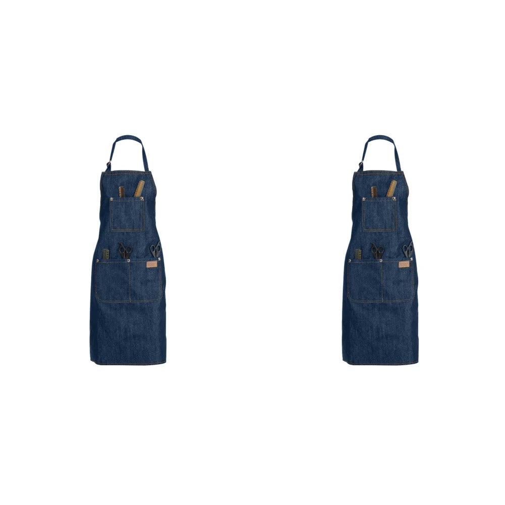 Professional heavy-duty kitchen and barber apron.