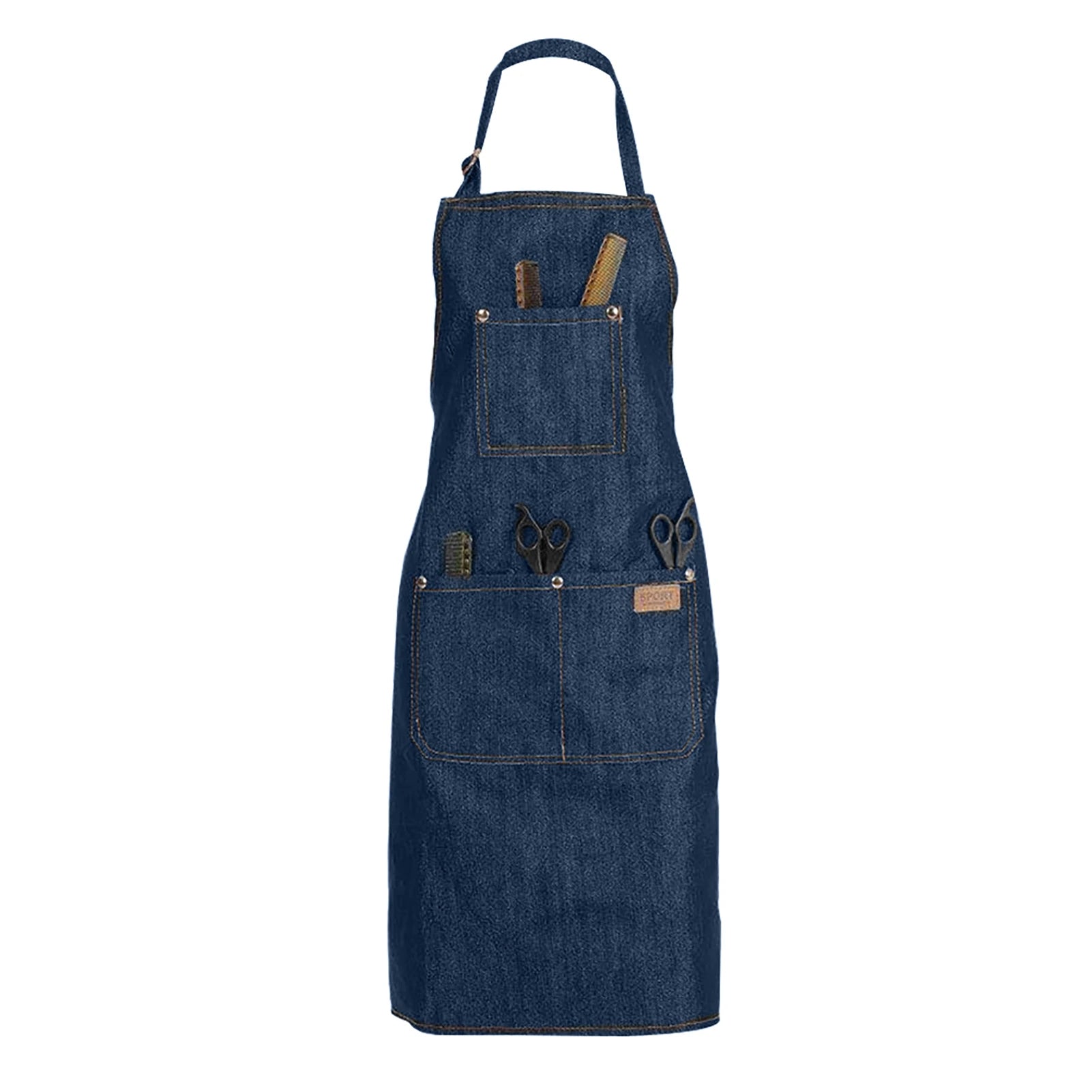 Delantal de Mezclilla para Cocina, Café y Bar – Unisex