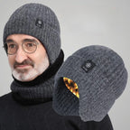 🧢 Gorro de Invierno con Visera y Forro de Felpa | Protección para Orejas