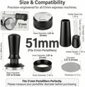 Kit Completo de Accesorios para Espresso 51mm – 5 piezas