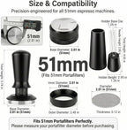 Kit Completo de Accesorios para Espresso 51mm – 5 piezas