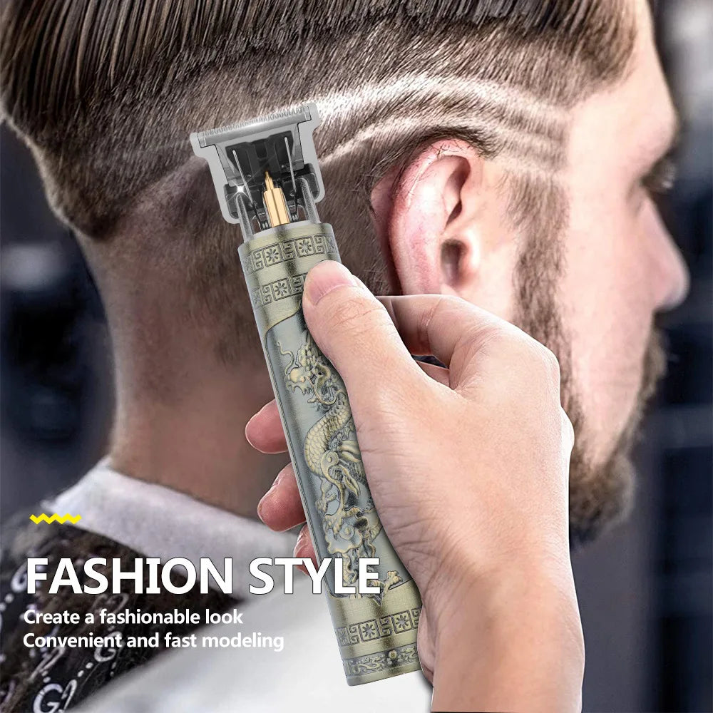 ✂️ Afeitadora Eléctrica T9 Recargable | Cortadora de Cabello y Barba