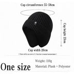 🧢 Gorro de Invierno con Visera y Forro de Felpa | Protección para Orejas