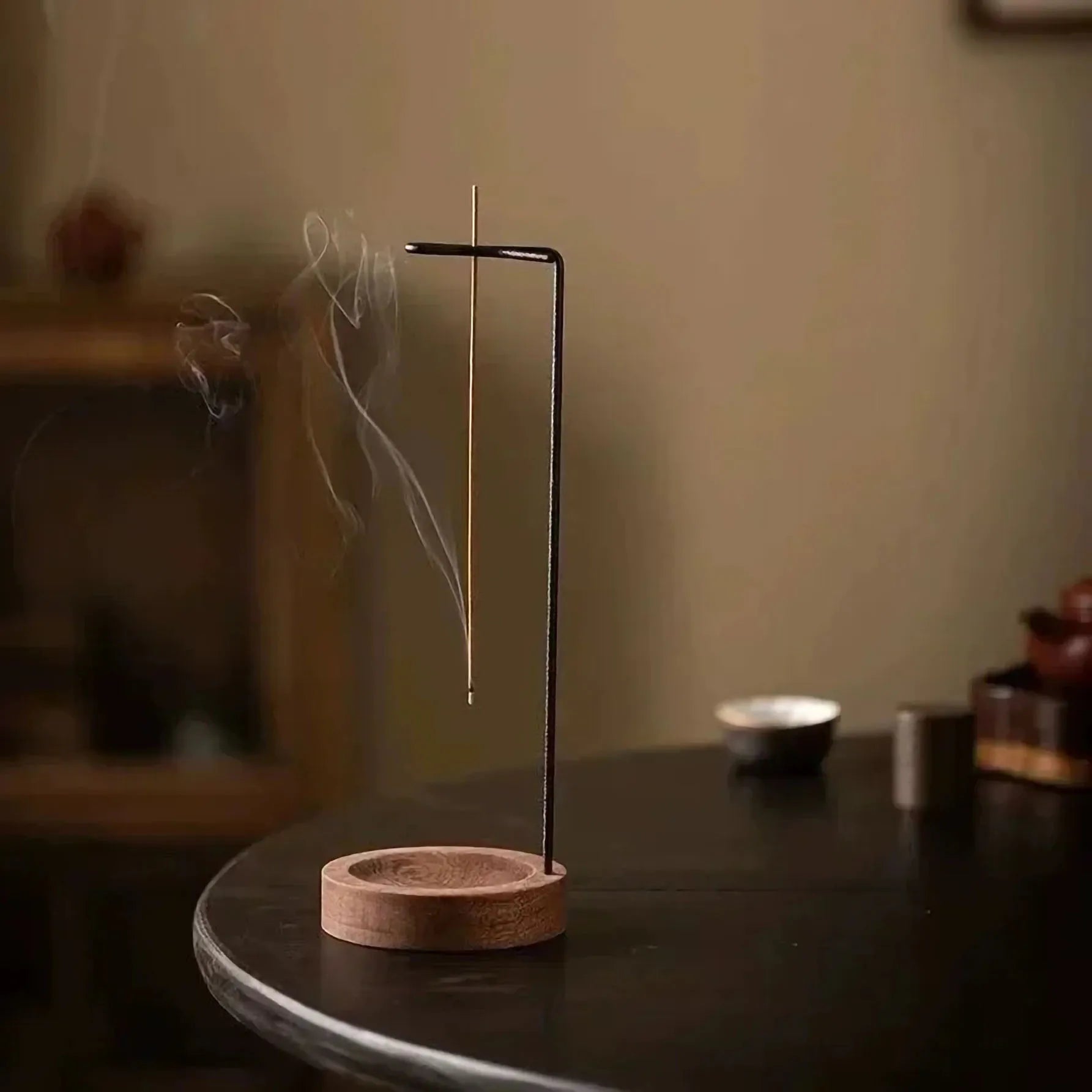 🪵 Porta Incienso de Madera