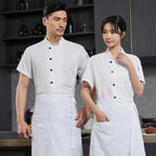 Chaqueta de Chef Transpirable 360° – Manga Corta Unisex
