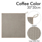 Super Absorbent Barista Bar Towel Coffee Machine Special Rag No Lint Square Towel Cleaning Cloth Coffee Machine Cleaning Towel