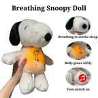🐶 Peluche Snoopy con Luz, Música y Efecto de Respiración | Compañero para Dormir