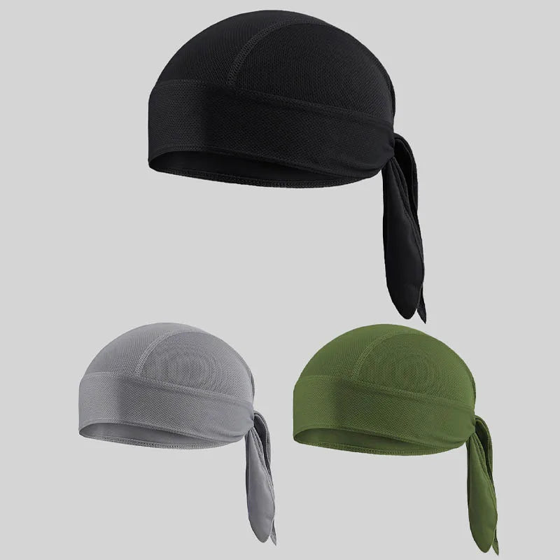 Musion Balaclava Pirate Hat for Riding Breathable Mesh Sweat Absorbing Lined Construction Site Hat Comfortable Helmet Cover
