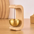 🎐 Campana de Viento de Madera | Timbre Decorativo para Puerta