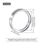 51/54/58mm Dosing Funnel with 6 Magnets Espresso Coffee Aluminum Dosing Ring Fits Portafilter Replacement Ring Barista Tools