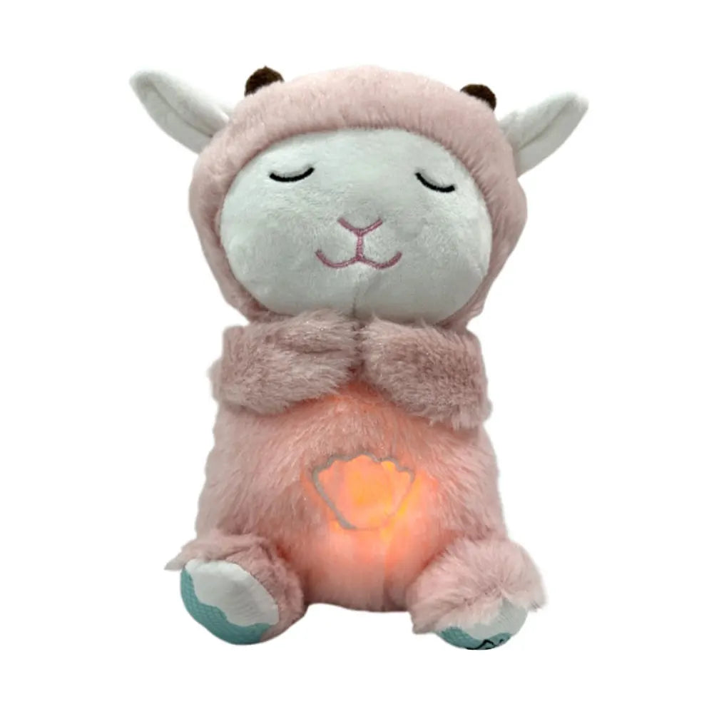 🫏🍓 Plush Burrito with Light and Breathing Effect | Sleep Companion