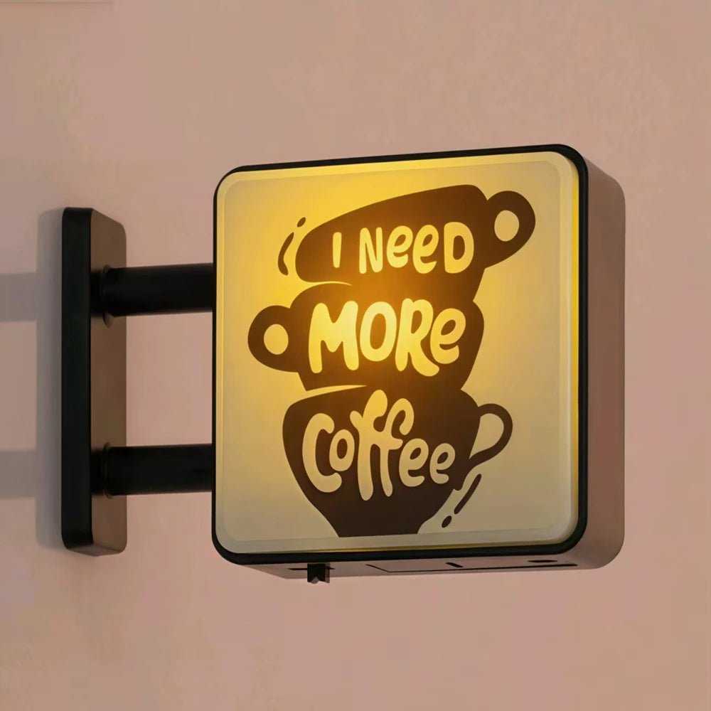 ☕ Imán Decorativo con Luz para Refrigerador