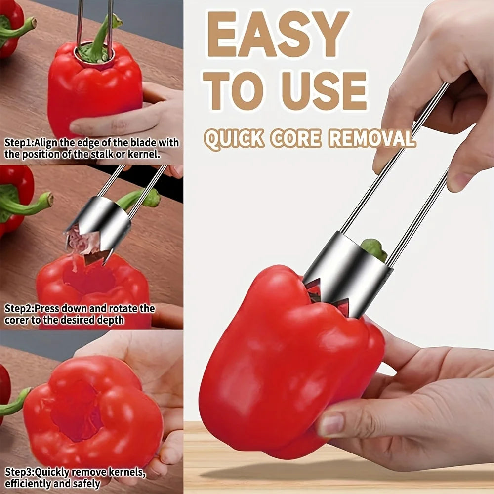 Descorazonador para frutas y verduras.