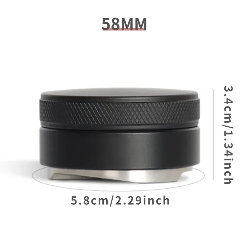 Distribuidor y Tamper Ajustable para Espresso 51mm, 53mm y 58mm