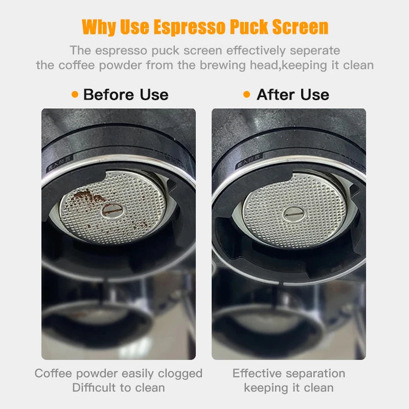 Puck Screen para espresso.