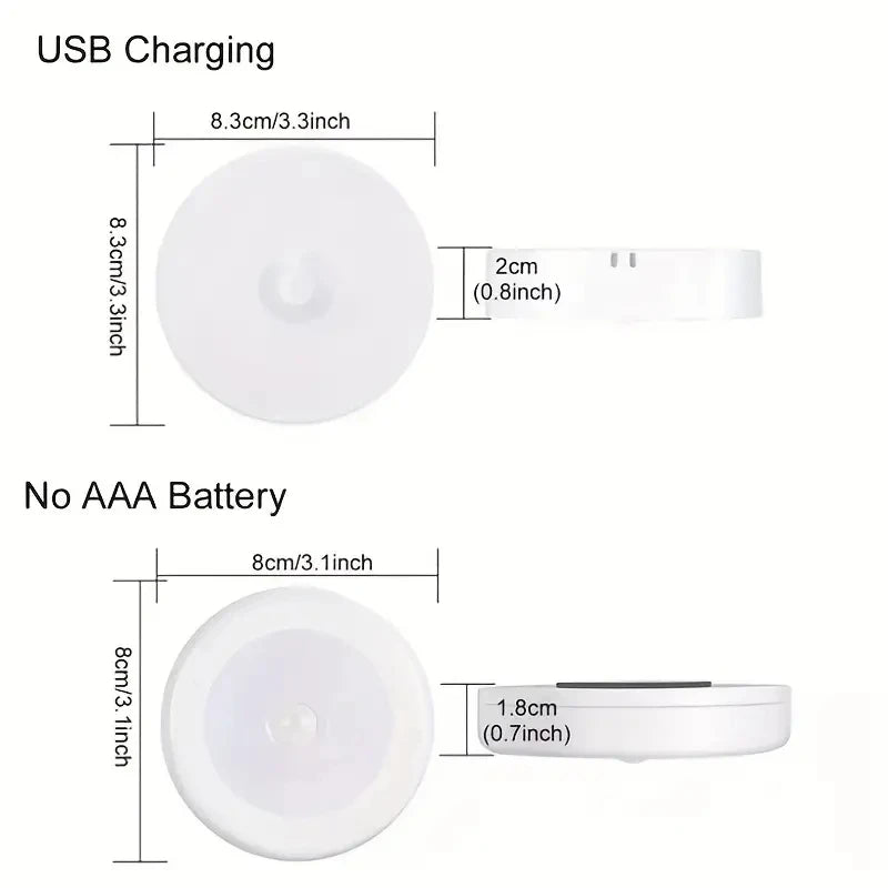 💡 Luz LED Nocturna con Sensor de Movimiento | Inalámbrica