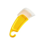 Espátula de silicona para limpieza de utensilios de cocina.