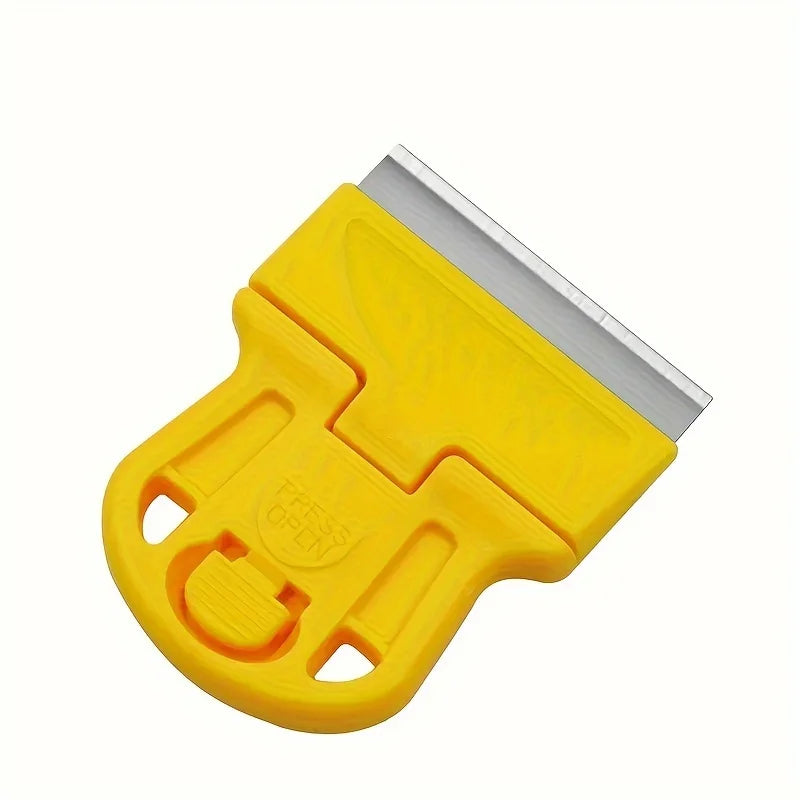 Mini scraper, scraping off stickers, paint and old glue, glass and car window film adhesive remover