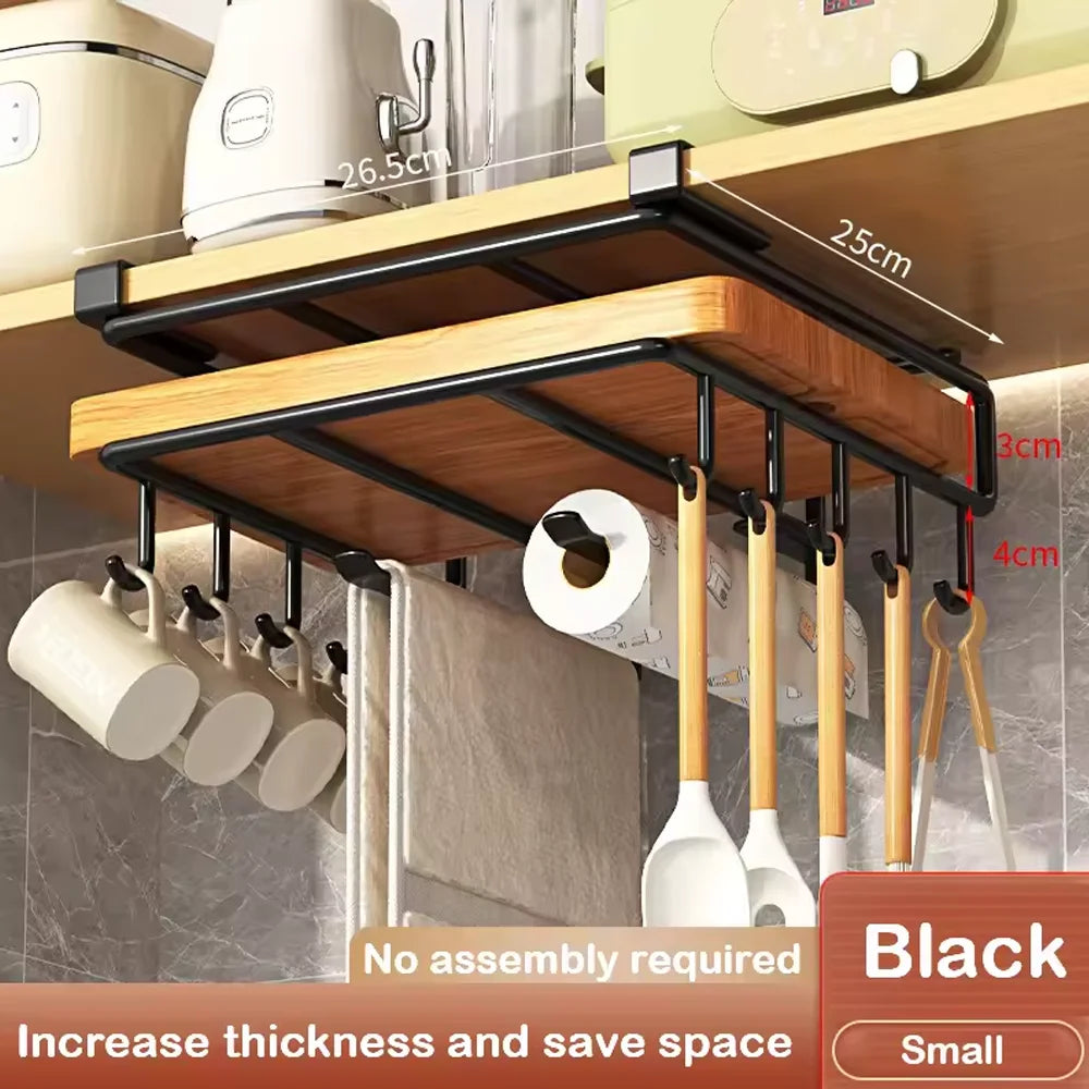 Organizador Colgante de Cocina con Ganchos
