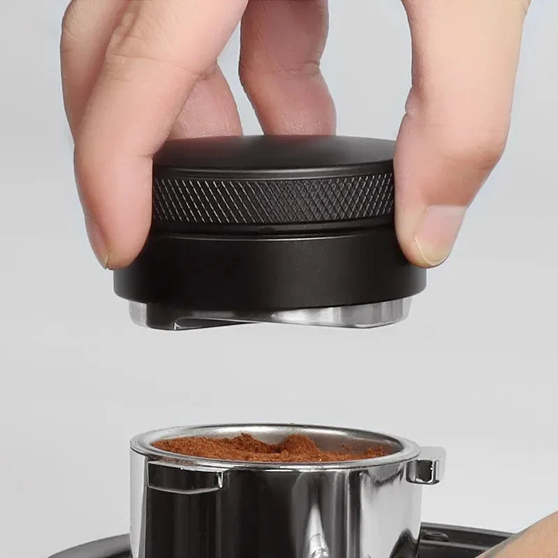 Distribuidor y Tamper Ajustable para Espresso 51mm, 53mm y 58mm