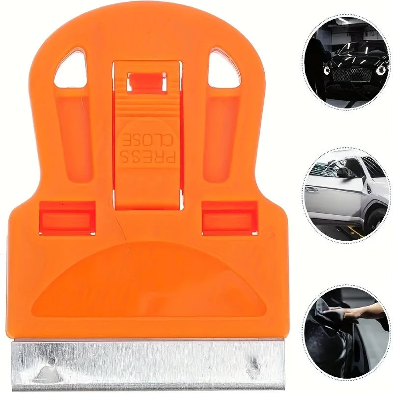 Mini scraper, scraping off stickers, paint and old glue, glass and car window film adhesive remover