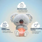 🐨 Peluche Koala con Luz, Música y Efecto de Respiración | Compañero para Dormir