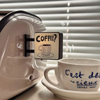 ☕ Imán Decorativo con Luz para Refrigerador
