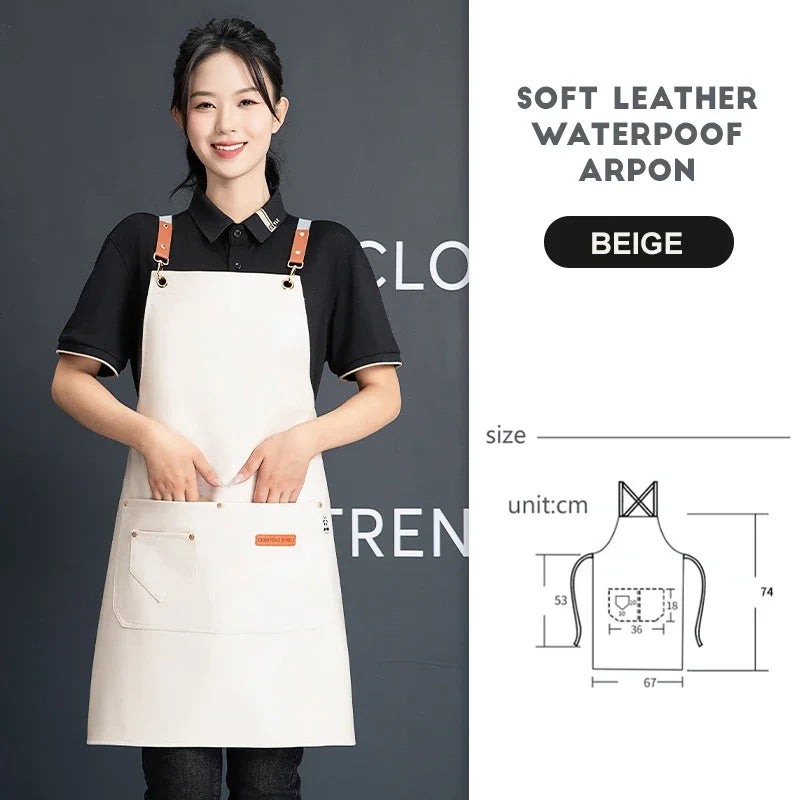 Apron profesional con peto.