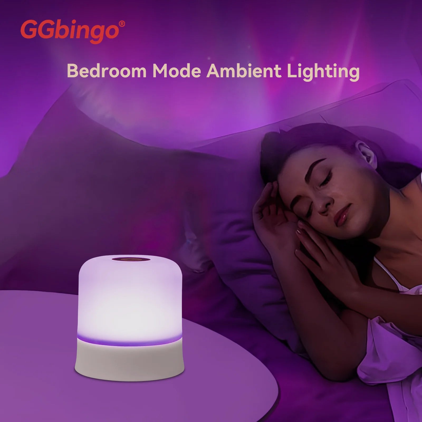 💡 Lámpara LED Táctil Recargable | Luz Nocturna con Control Remoto