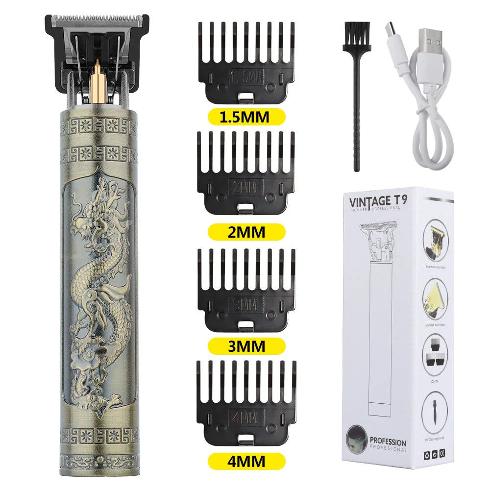 ✂️ Afeitadora Eléctrica T9 Recargable | Cortadora de Cabello y Barba