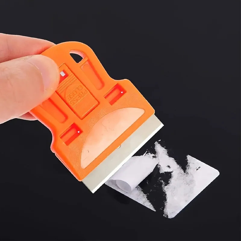 Mini scraper, scraping off stickers, paint and old glue, glass and car window film adhesive remover