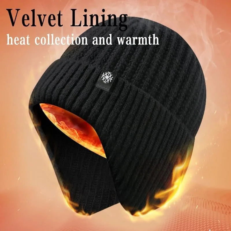 🧢 Gorro de Invierno con Visera y Forro de Felpa | Protección para Orejas