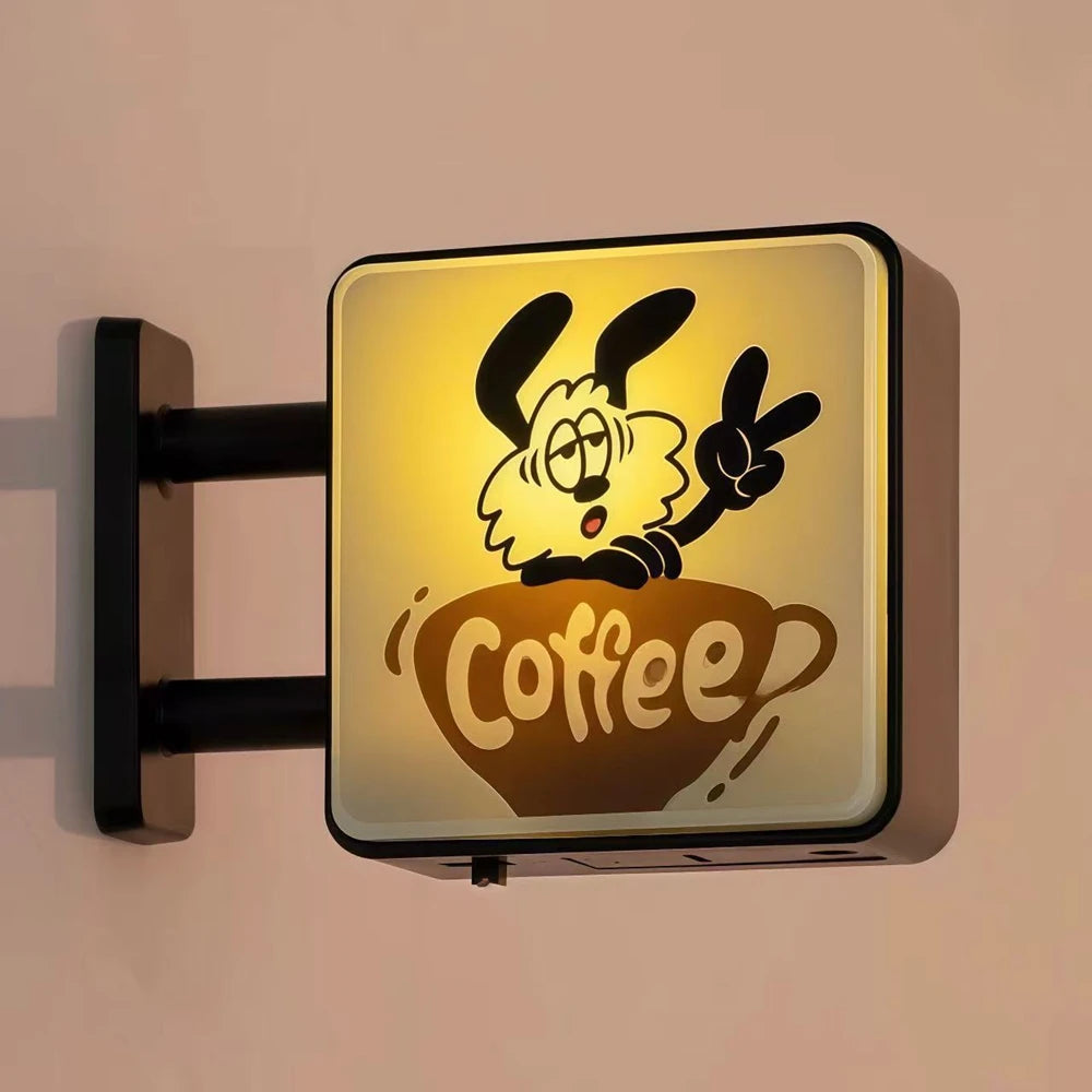 ☕ Imán Decorativo con Luz para Refrigerador
