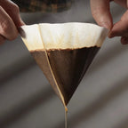 50/100pcs Coffee Filter Paper, Disposable Cone Paper Filter, Easy-to-Use,for Pouring and Dripping Coffee Machines and Tea Filter