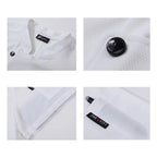 Chaqueta de Chef Transpirable 360° – Manga Corta Unisex