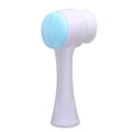 Cepillo Facial de Silicona Doble Cara con Masaje