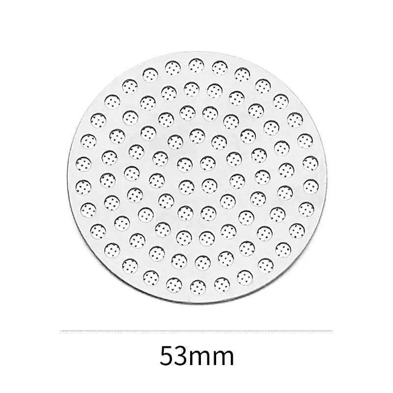XHYKFFILTER 51/53/58.5mm Espresso Puck Screen Double Layer Metal Coffee Reusable Filter for Portafilter Home Basket Accessories