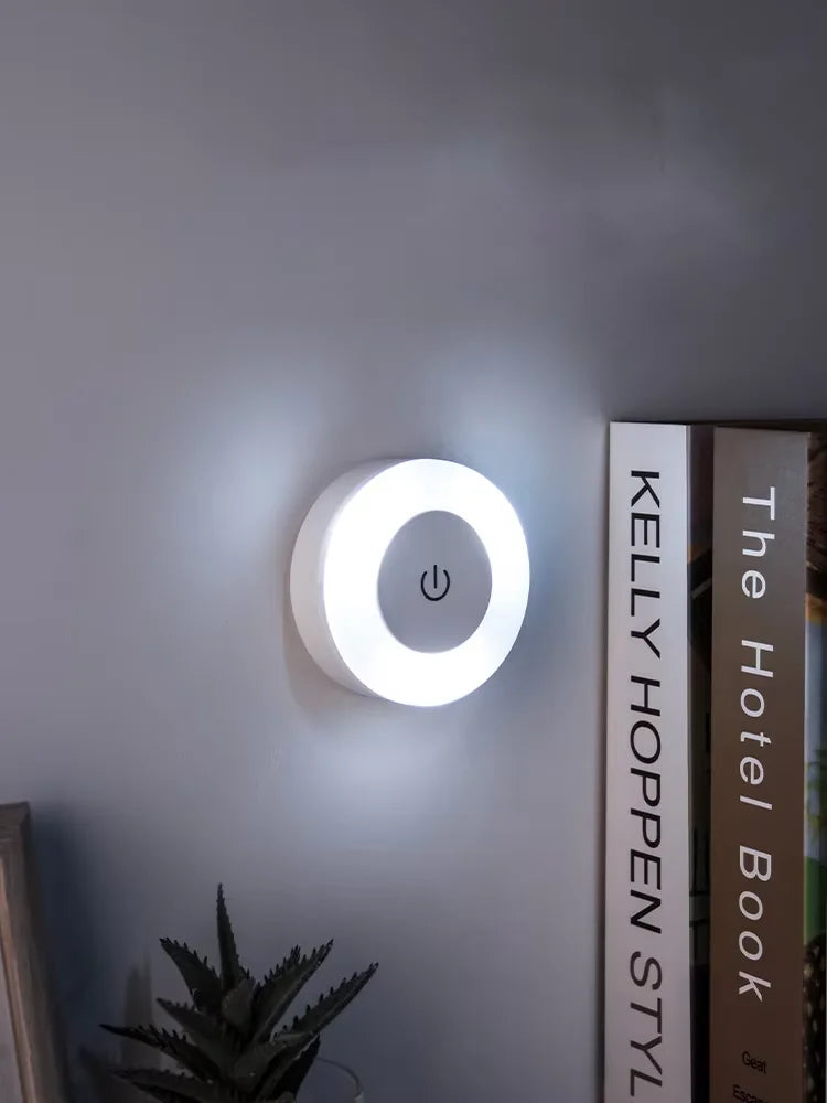 💡 Lámpara LED de Pared Recargable | Luz Regulable