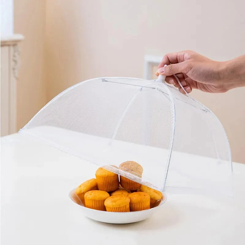 Cubre Alimentos Plegable de Malla Lavable
