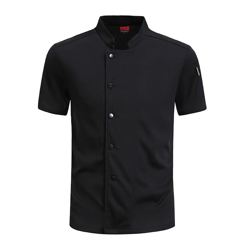 Chaqueta de Chef Transpirable 360° – Manga Corta Unisex