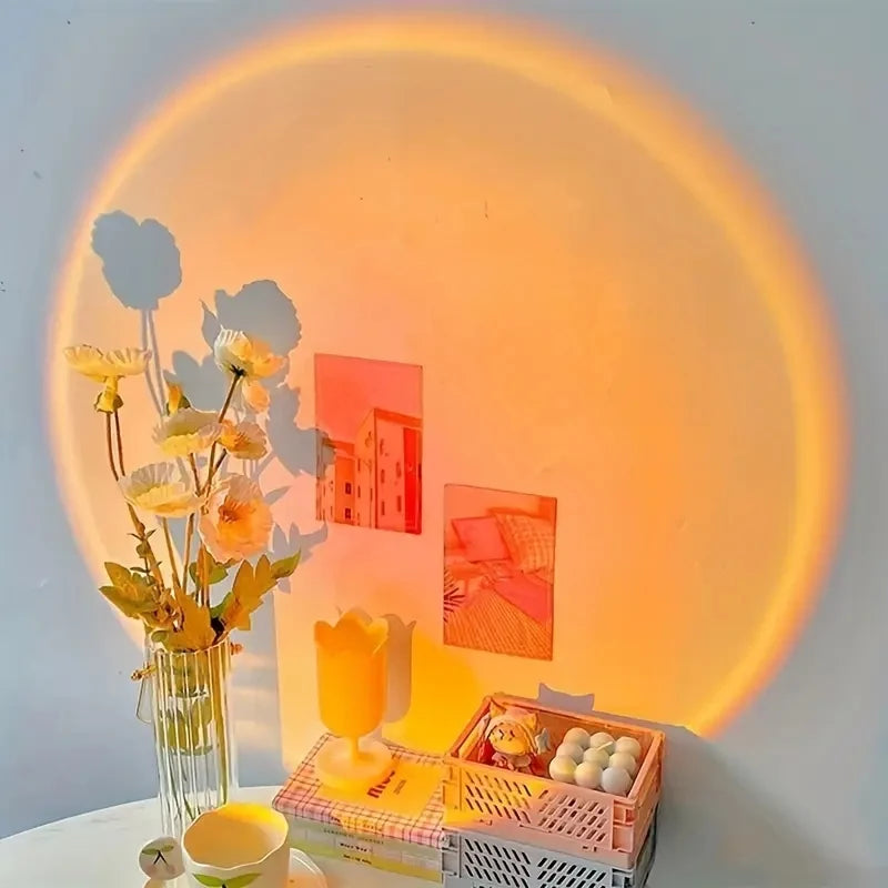 💡 Lámpara LED Ambiental | Luz Decorativa Redonda
