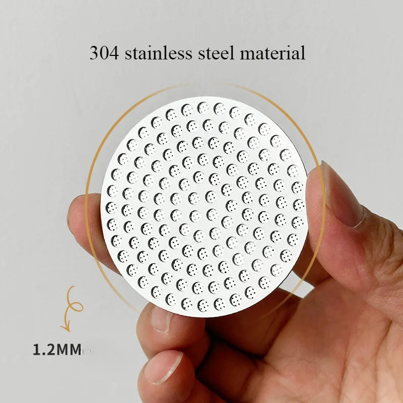 XHYKFFILTER 51/53/58.5mm Espresso Puck Screen Double Layer Metal Coffee Reusable Filter for Portafilter Home Basket Accessories