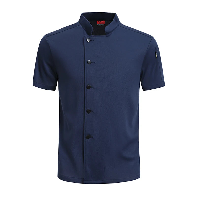 Chaqueta de Chef Transpirable 360° – Manga Corta Unisex