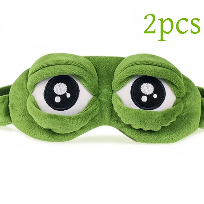 Antifaz para Dormir 3D Rana Triste